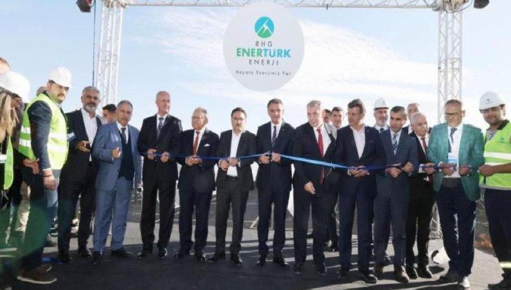 Doğu Anadolu’nun güneş takip sistemli en büyük güneş enerji santrali açıldı