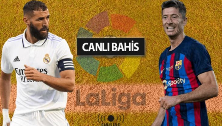 El Clasico CANLI YAYINLA Misli.com’da! Real Madrid-Barcelona maçının iddaa’da favorisi…