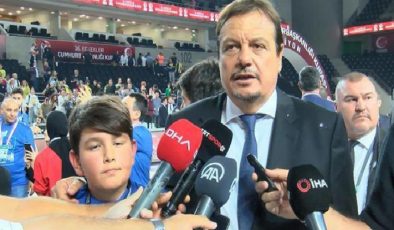 Ergin Ataman: Cumhurbaşkanlığı Kupası bizim için moral oldu