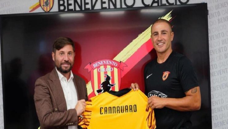 Fabio Cannavaro, Benevento’nun başına geçti