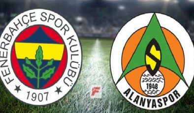 Fenerbahçe-Alanyaspor maçı (CANLI)