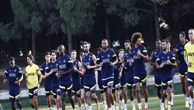 Fenerbahçe, Alanyaspor maçı hazırlıklarını tamamladı