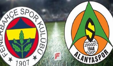 Fenerbahçe-Alanyaspor maçı ne zaman, saat kaçta, hangi kanalda? (11’ler belli oldu)