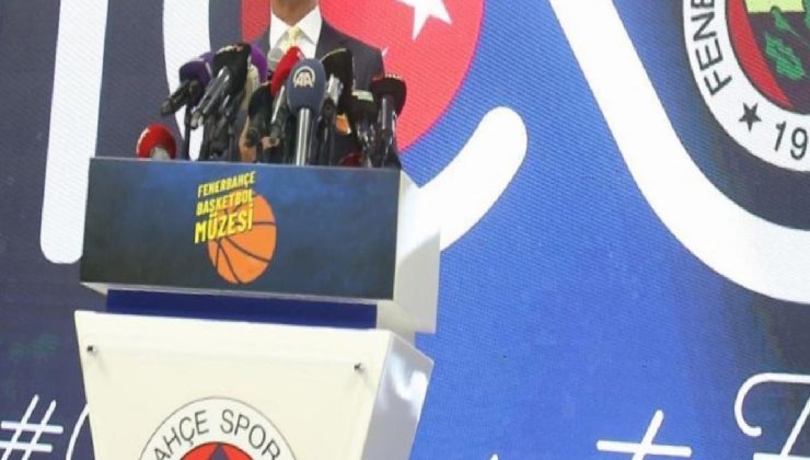 Fenerbahçe Basketbol Müzesi açıldı! Ali Koç’tan Aziz Yıldırım ve Obradovic’e teşekkür