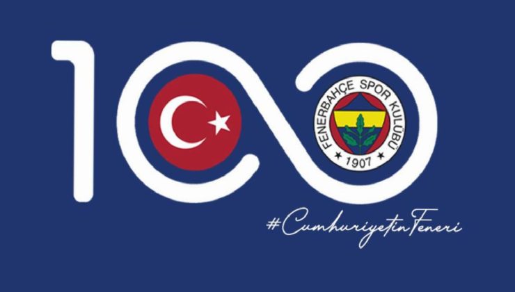 Fenerbahçe, Türkiye Cumhuriyeti’nin 100’üncü yılına özel hazırlanan logosunu duyurdu