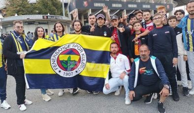 Fenerbahçeli taraftarlar maça akın etti