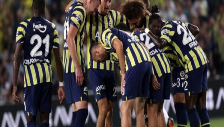 Fenerbahçe’nin Slovacko maçı 11’i belli oldu