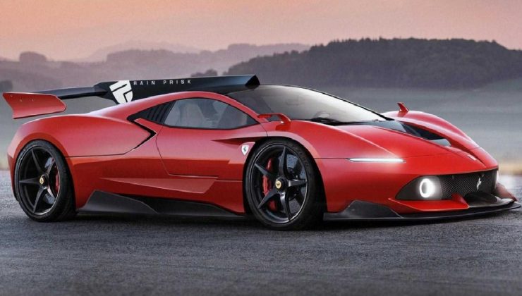 Ferrari, yeni hypercar aracını test ediyor