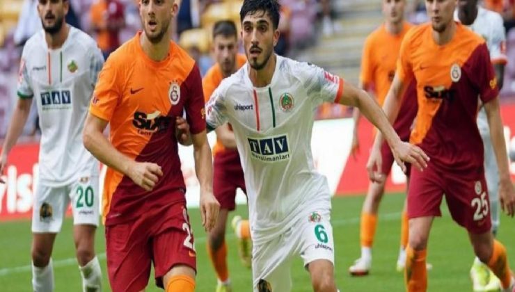 Galatasaray ile Alanyaspor 13. randevuda