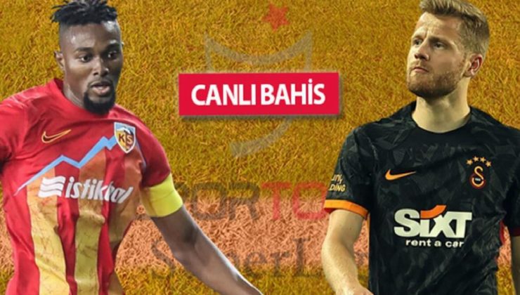 Galatasaray ilk 11’inde radikal değişiklikler olacak! Kayserispor’a karşı iddaa oranı…