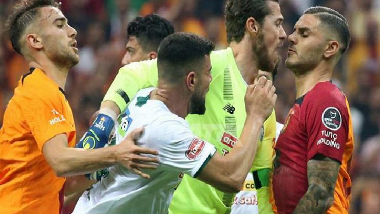 Galatasaray – Konyaspor maçında ortalık karıştı! Sehic’e kırmızı kart