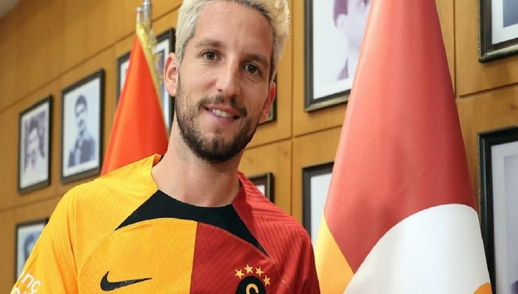 Galatasaray’da Dries Mertens 10 numaralı formayı giyecek