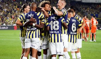 Gol makinesi Fenerbahçe! Galibiyeti rekorla taçlandırdı