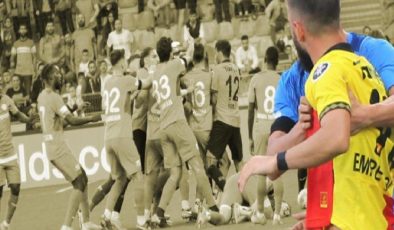 Göztepe – Tuzlaspor maçında sinirler gerildi! Emre Çolak deliye döndü…