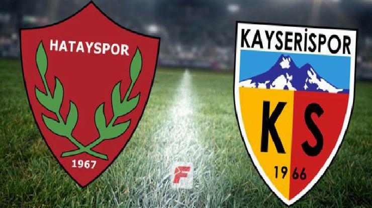 Hatayspor-Kayserispor maçı (CANLI)