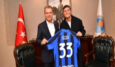 Inter Kulübü Başkan Yardımcısı Zanetti Mersin’de