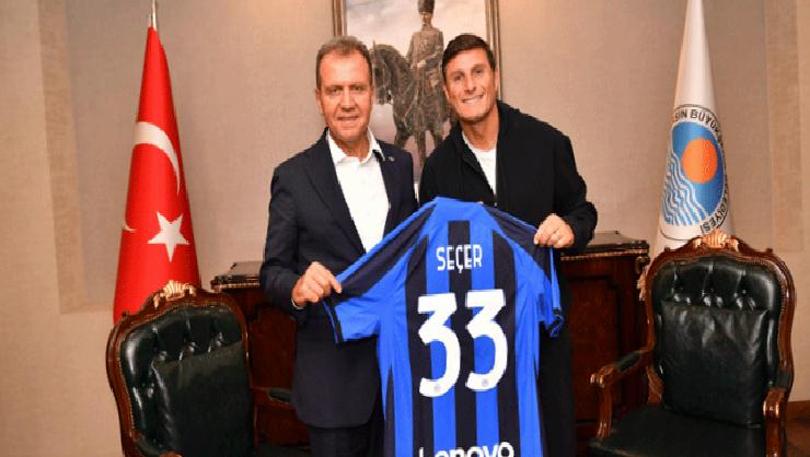 Inter Kulübü Başkan Yardımcısı Zanetti Mersin’de