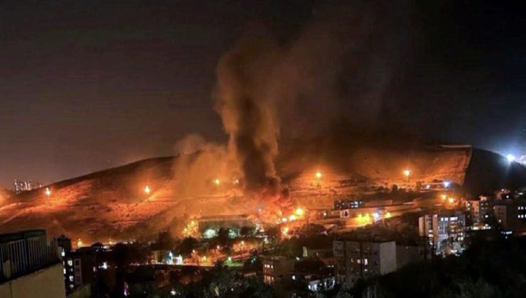 İran’da hapishanede yangın: Silah sesleri yükseldi