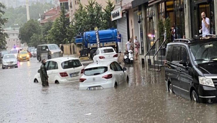 İstanbul genelinde şiddetli yağmur etkili oluyor