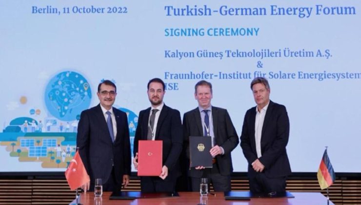 Kalyon Enerji ile Fraunhofer Enstitüsü güneş enerjisi teknolojileri için iş birliği yaptı