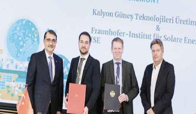 Kalyon Enerji ile Fraunhofer Enstitüsü’nden iş birliği