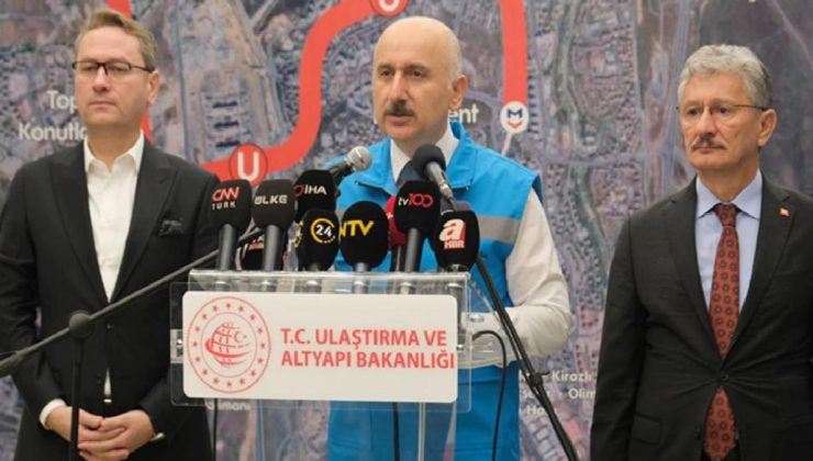 Karaismailoğlu: Çam ve Sakura metrosunda sona geldi