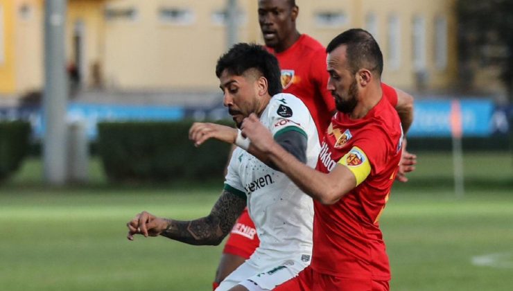 Kayserispor ile Giresunspor hazırlık maçında berabere kaldı