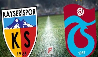 Kayserispor-Trabzonspor maçı ne zaman, saat kaçta, hangi kanalda? (Muhtemel 11’ler)