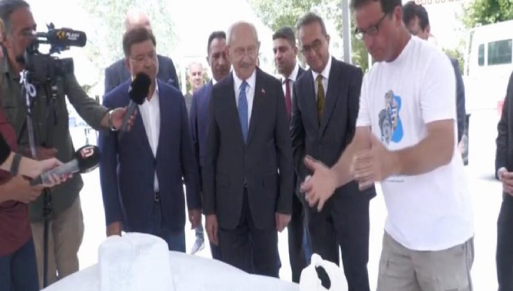 Kemal Kılıçdaroğlu, İstanbul’da heykeltraşları ziyaret etti