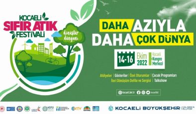 Kocaeli Büyükşehir’den Sıfır Atık Festivali: Daha azıyla daha çok dünya