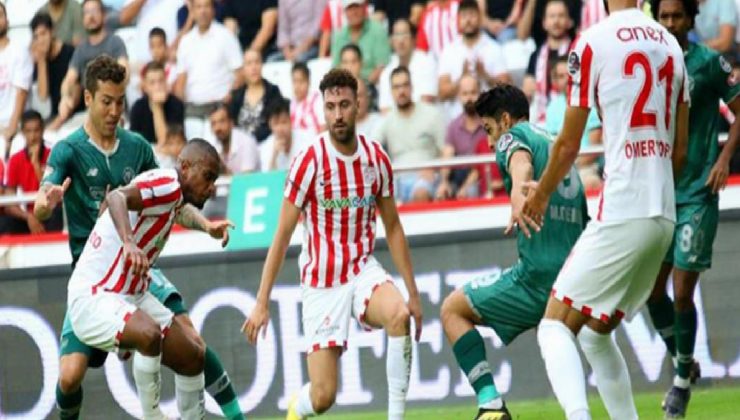 Konyaspor, Antalyaspor’dan puanı son dakikada aldı!