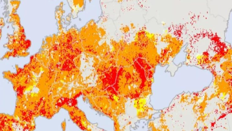 Kuraklık, AB ve İngiltere’nin yüzde 60’ını tehdit ediyor