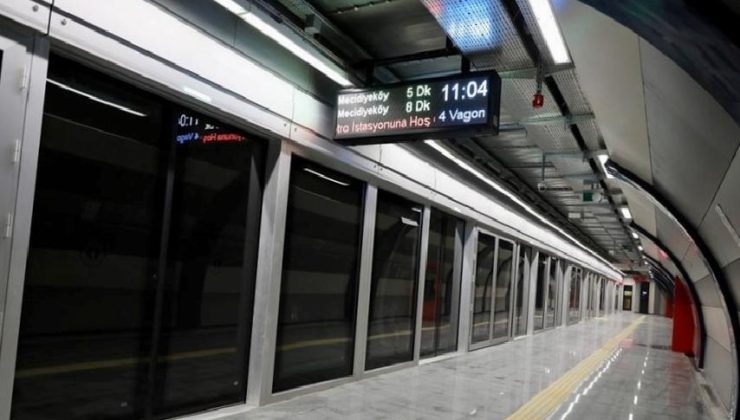 Mecidiyeköy-Mahmutbey metro hattında sefer düzenlemesi