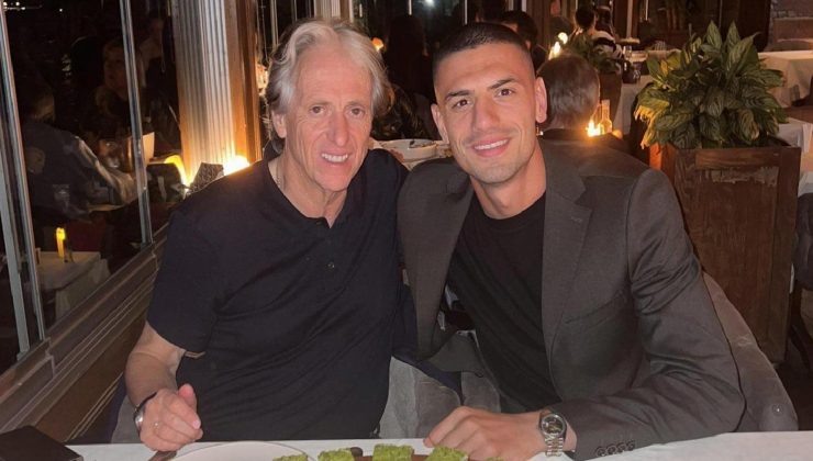 Merih Demiral ve Jorge Jesus’tan sürpriz buluşma