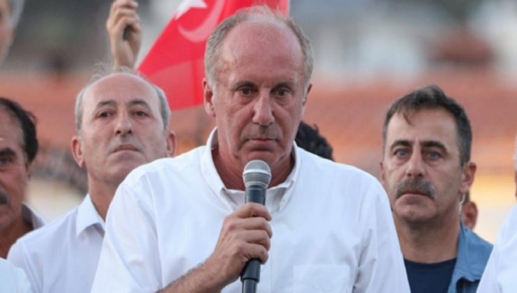 Muharrem İnce: Altılı masadan biri ‘Ben Erdoğan’ı yenerim’ diyemiyor