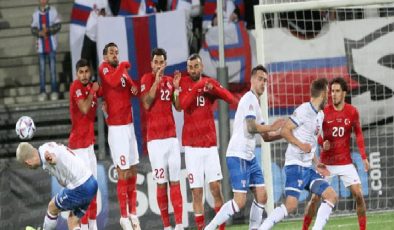 (ÖZET) Faroe Adaları-Türkiye maç sonucu: 2-1