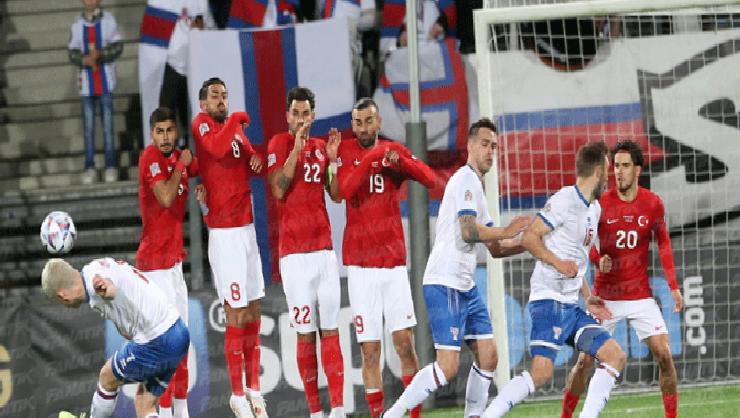 (ÖZET) Faroe Adaları-Türkiye maç sonucu: 2-1