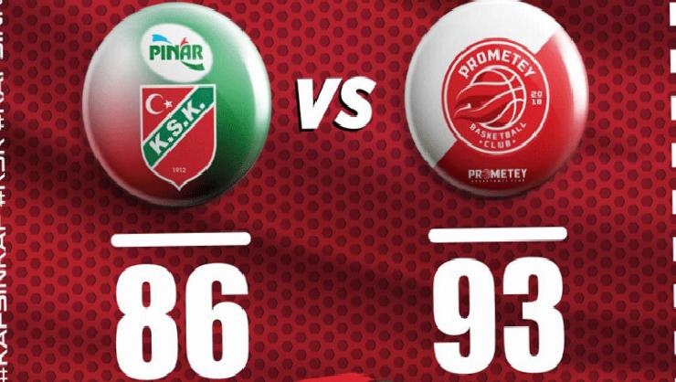 Pınar Karşıyaka – BC Prometey: 86-93