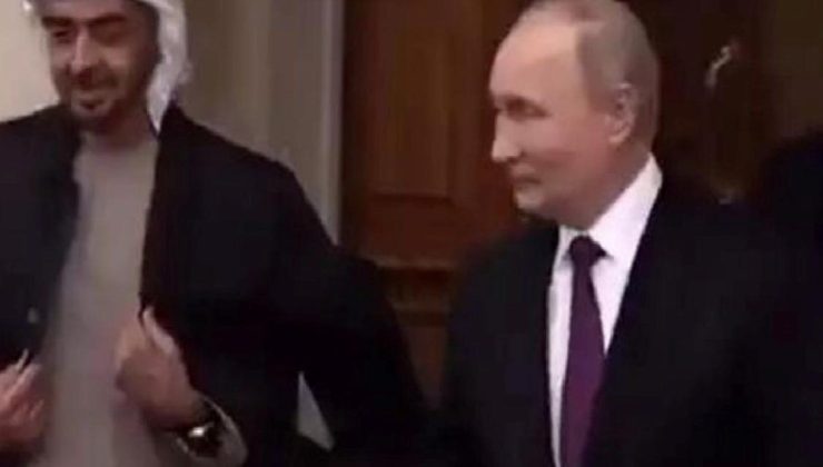 Putin, BAE Devlet Başkanı Al Nahyan’a üşüdüğü için kendi montunu verdi