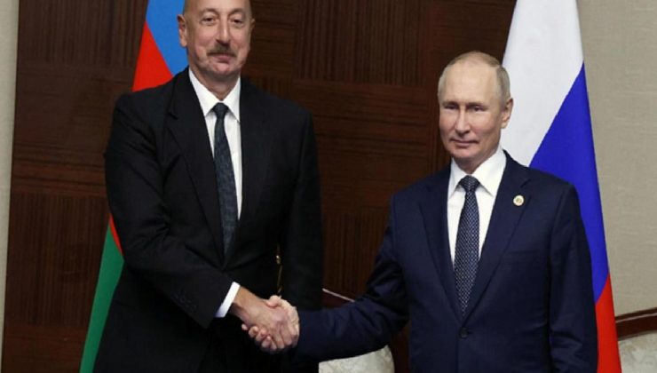 Putin ve Aliyev Astana’da bir araya geldi