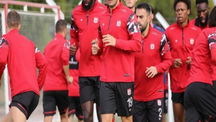 Sivasspor, Hatayspor maçının hazırlıklarına başladı