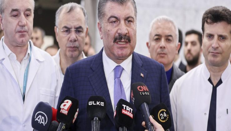 SON DAKİKA HABERİ: Bakan Koca: 6 hastadan 5’inin durumu ciddi