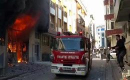 Sultangazi’de iş yeri yangını