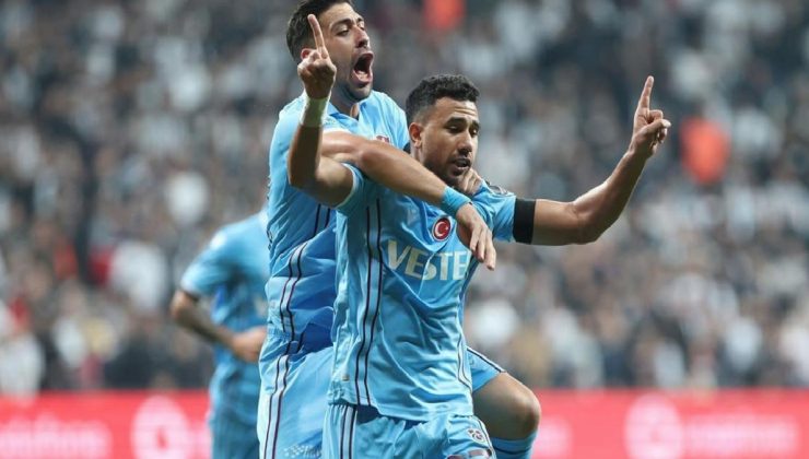 Trabzonspor deplasmanda Beşiktaş’a 310 gündür kaybetmiyor