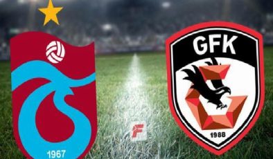 Trabzonspor-Gaziantep FK maçı (CANLI)