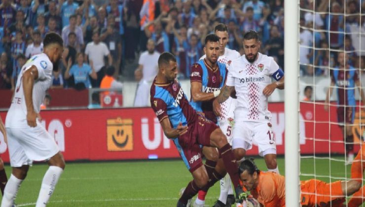 Trabzonspor, Hatayspor’u evinde mağlup etti.