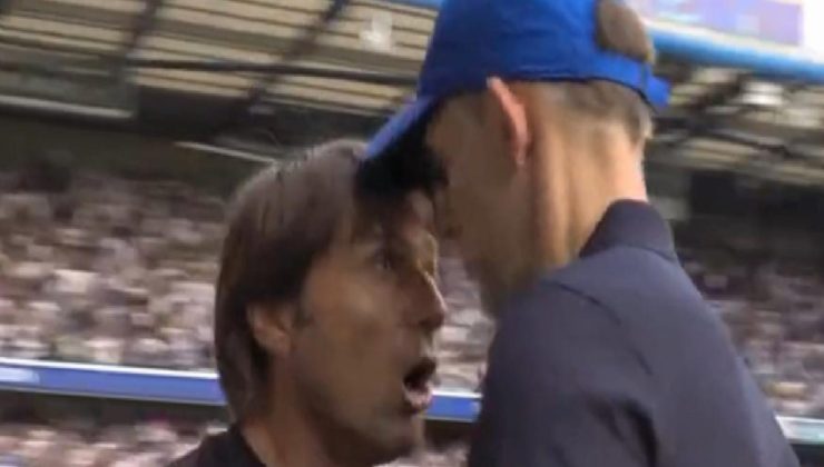 Tuchel ve Conte kavga etti