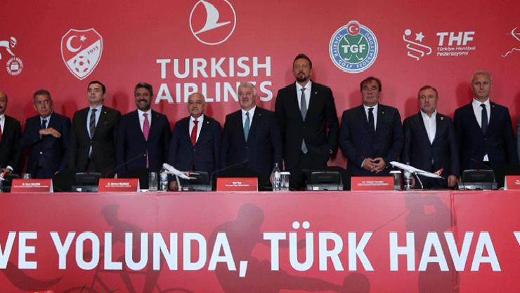 Türk Hava Yolları, sponsor olduğu federasyonlarla iyi niyet sözleşmesi imzaladı