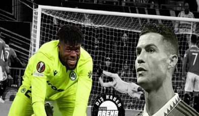 UEFA Avrupa Ligi’ne damga vuran performans: Old Trafford’da Ronaldo’lu Manchester United’a duvar ördü! Fenerbahçe detayı…