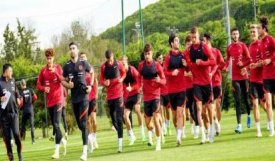 Ümit Milli Futbol Takımı çalışmalarına devam etti